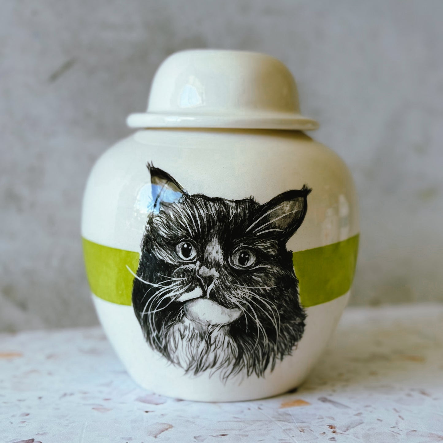 Pet Portrait Urn