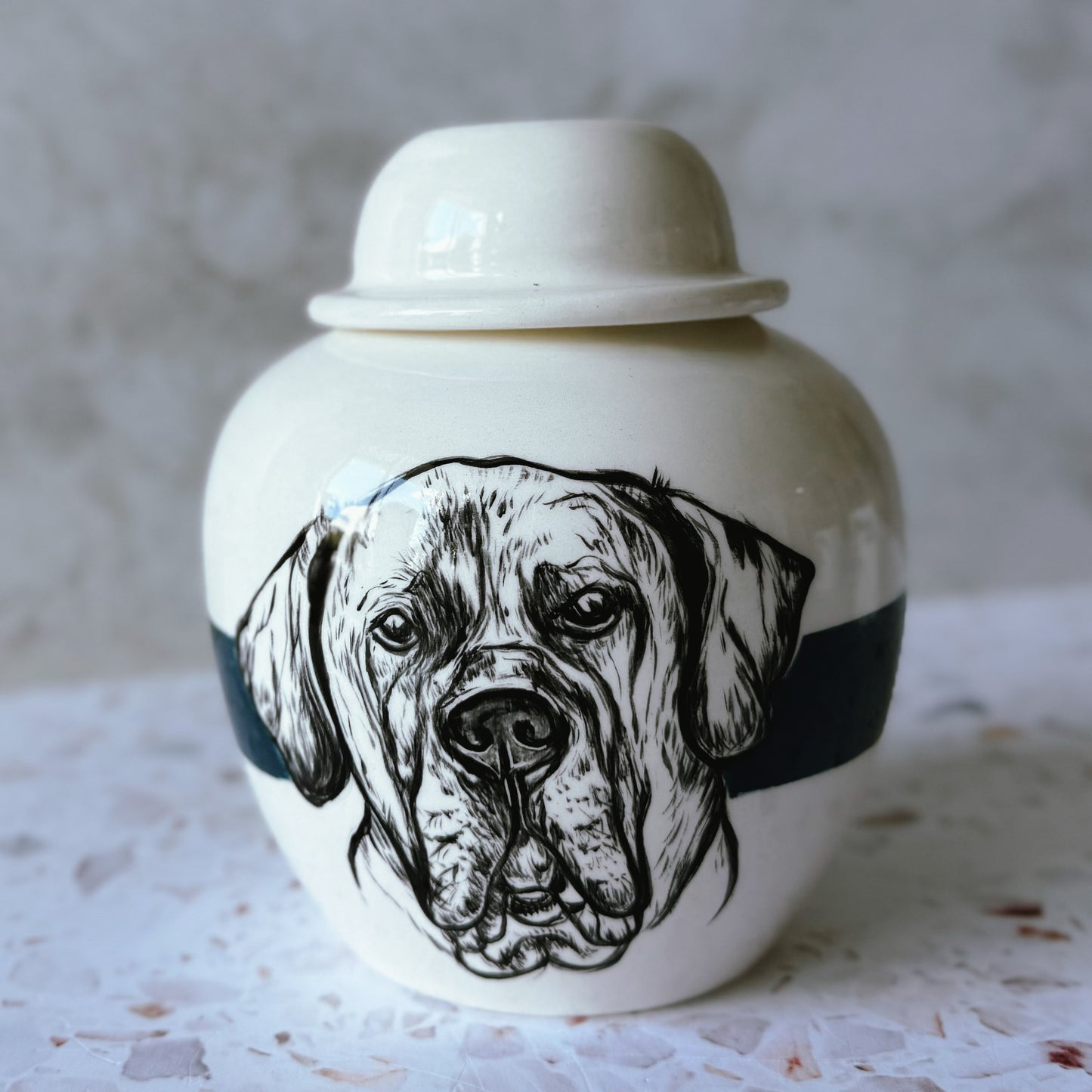 Pet Portrait Urn