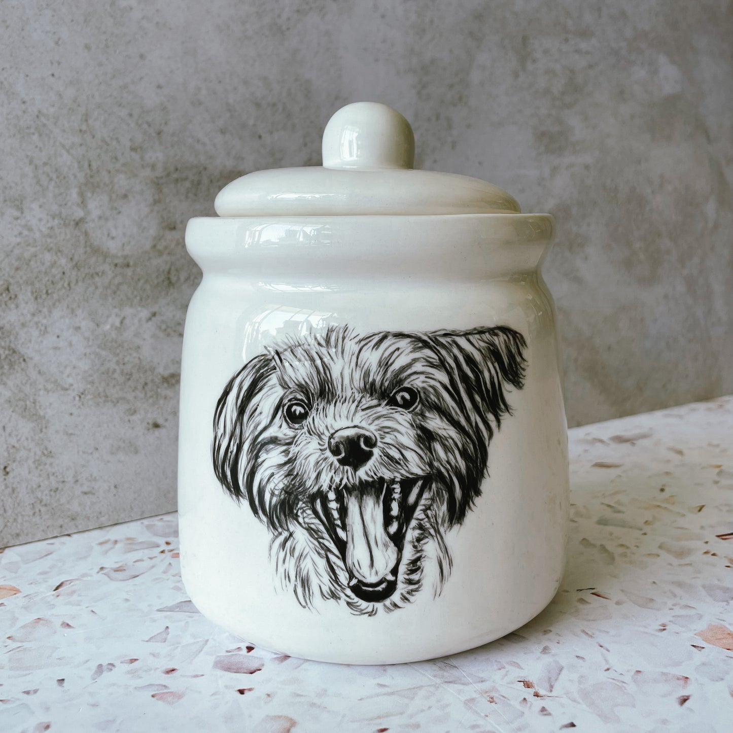 Small Pet Treat Jar
