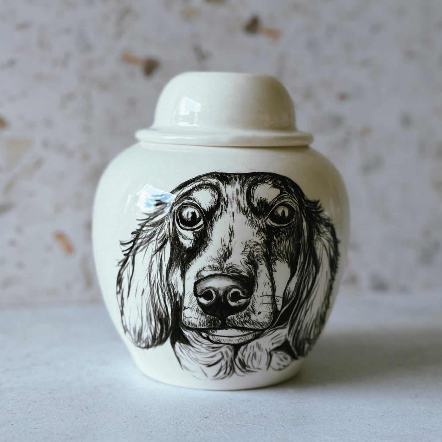 Pet Portrait Urn