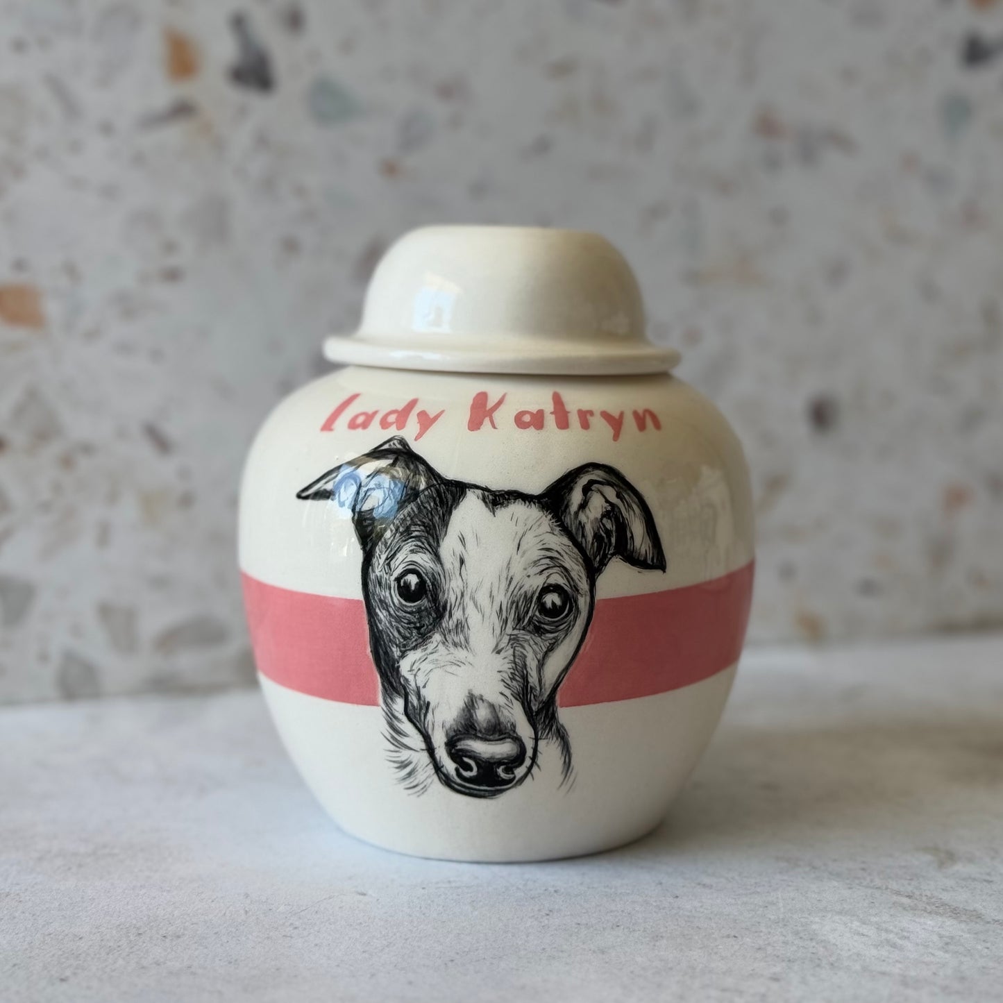 Pet Portrait Urn
