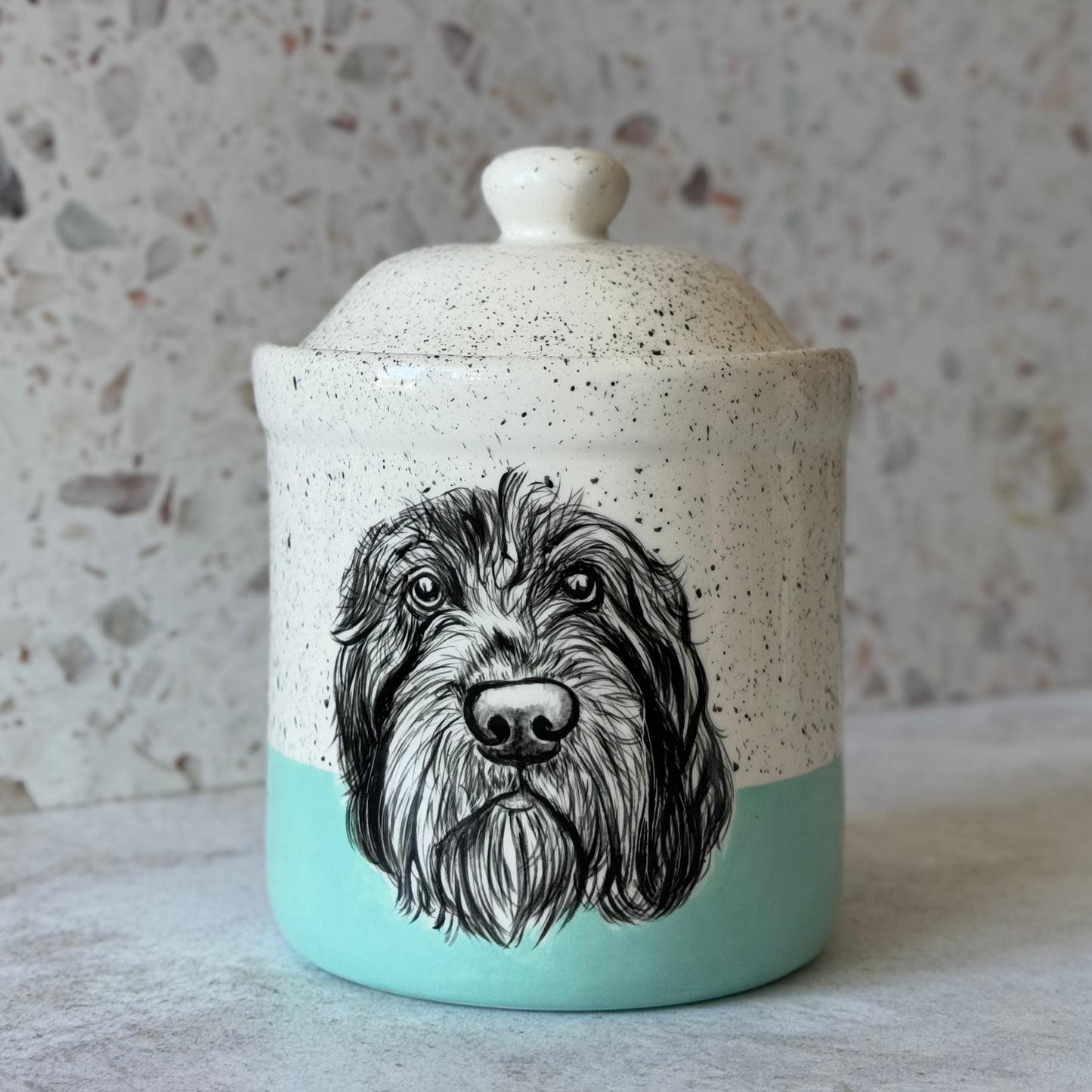 Large Pet Treat Jar