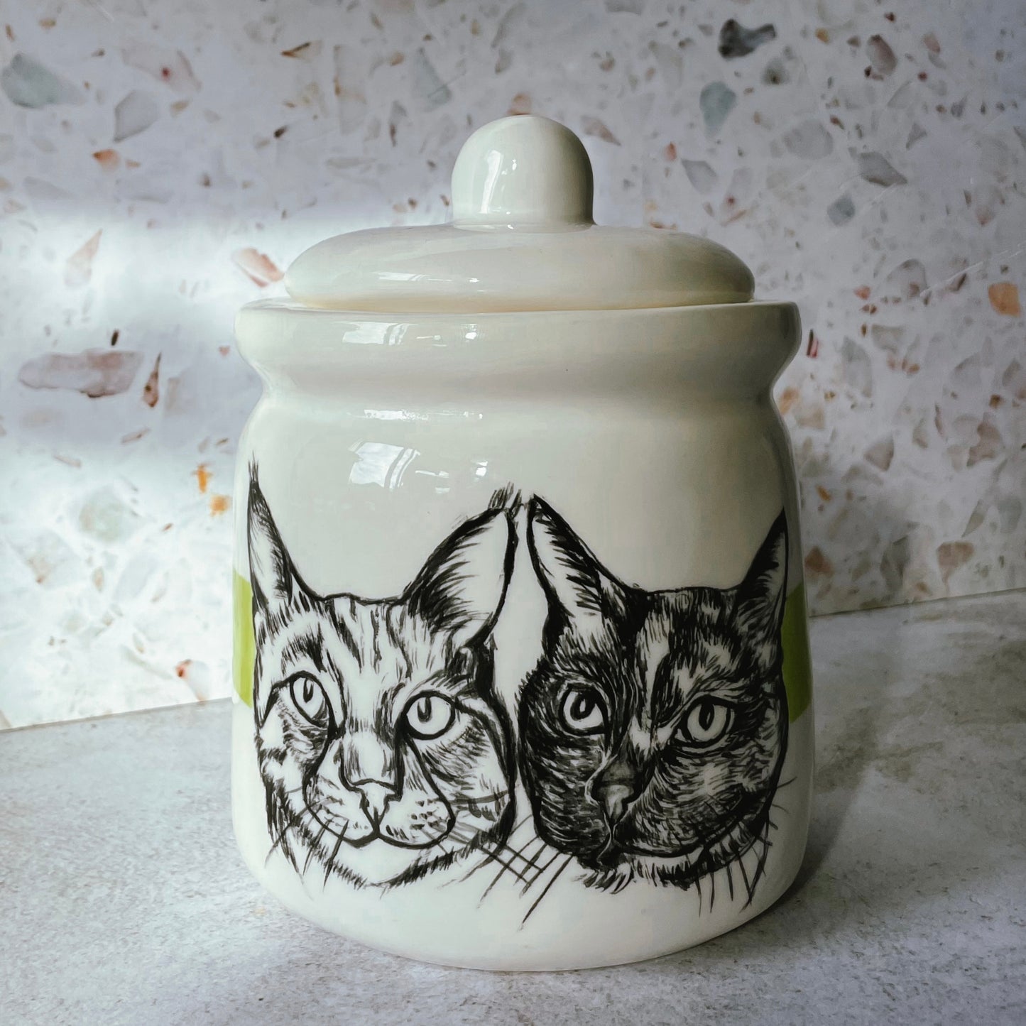 Small Pet Treat Jar