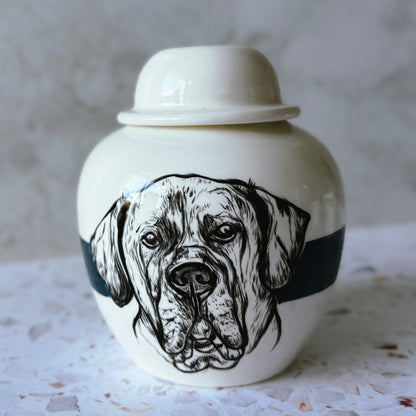 Pet Portrait Urn