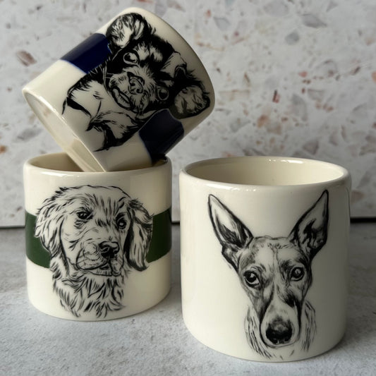 Pet Portrait Espresso Mug