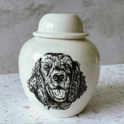 Pet Portrait Urn