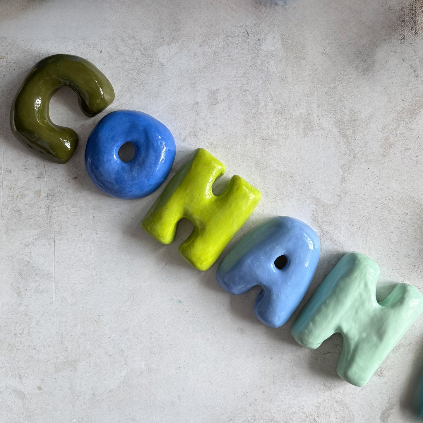 Ceramic Letters