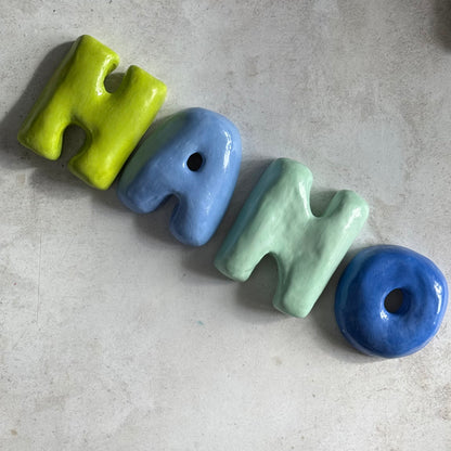 Ceramic Letters