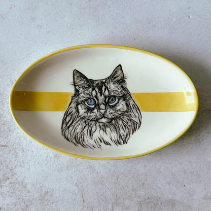 Cat Portrait Dish
