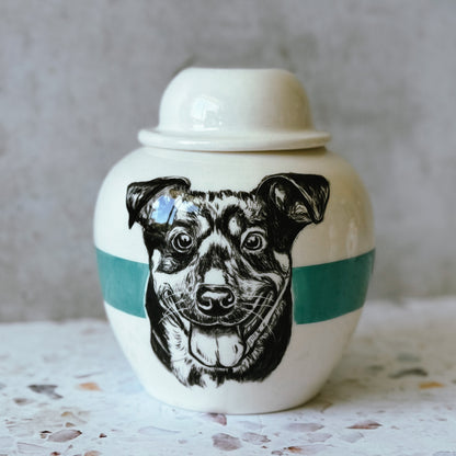 Pet Portrait Urn