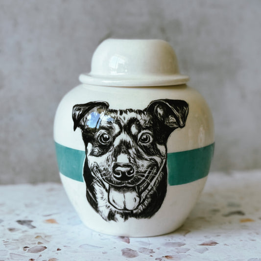Pet Portrait Urn