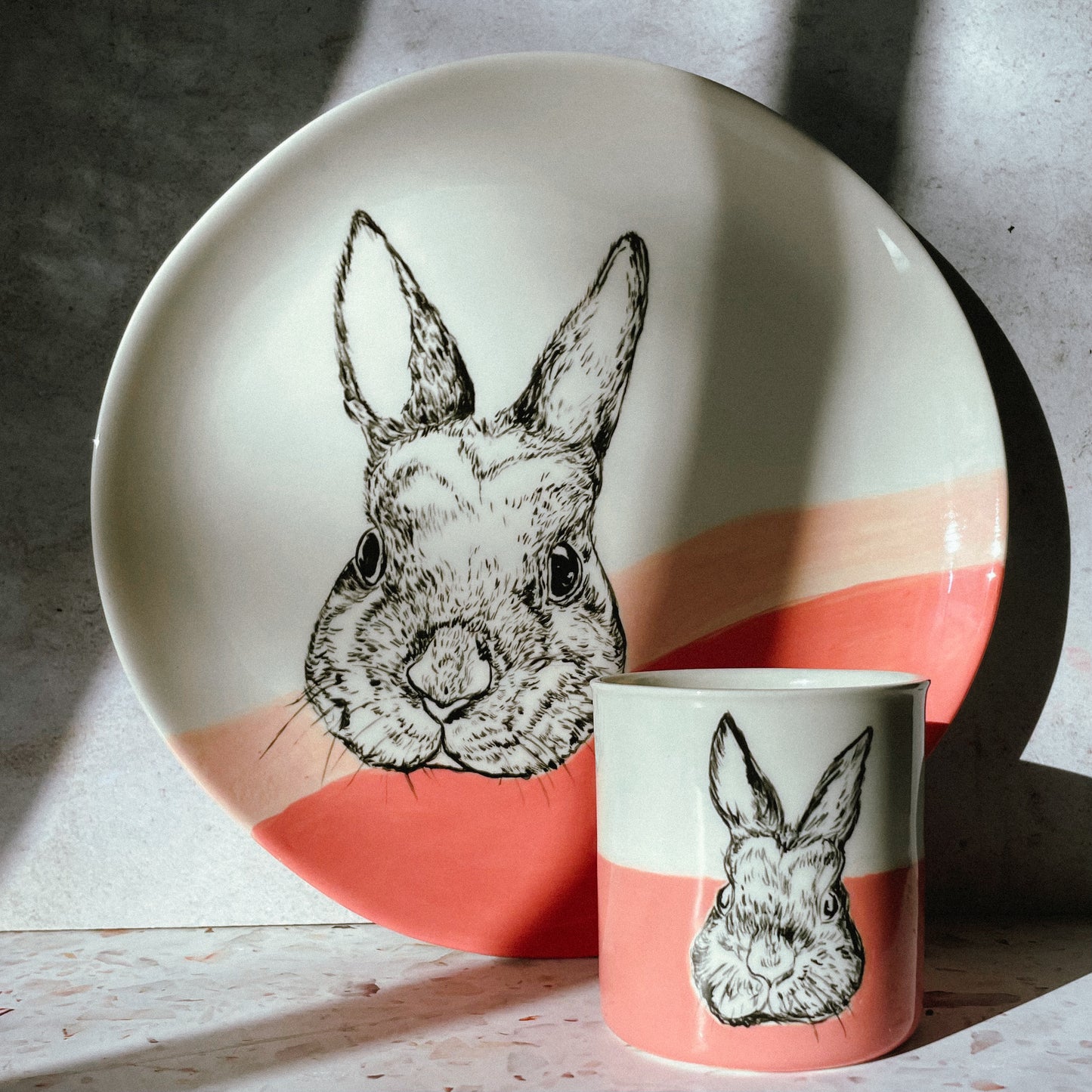 Pet Portrait plate