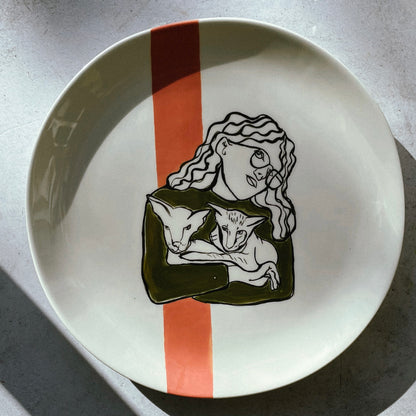 Pet Portrait plate