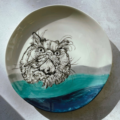 Pet Portrait plate