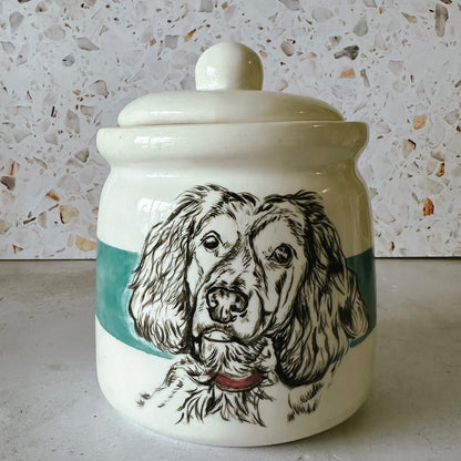 Small Pet Treat Jar