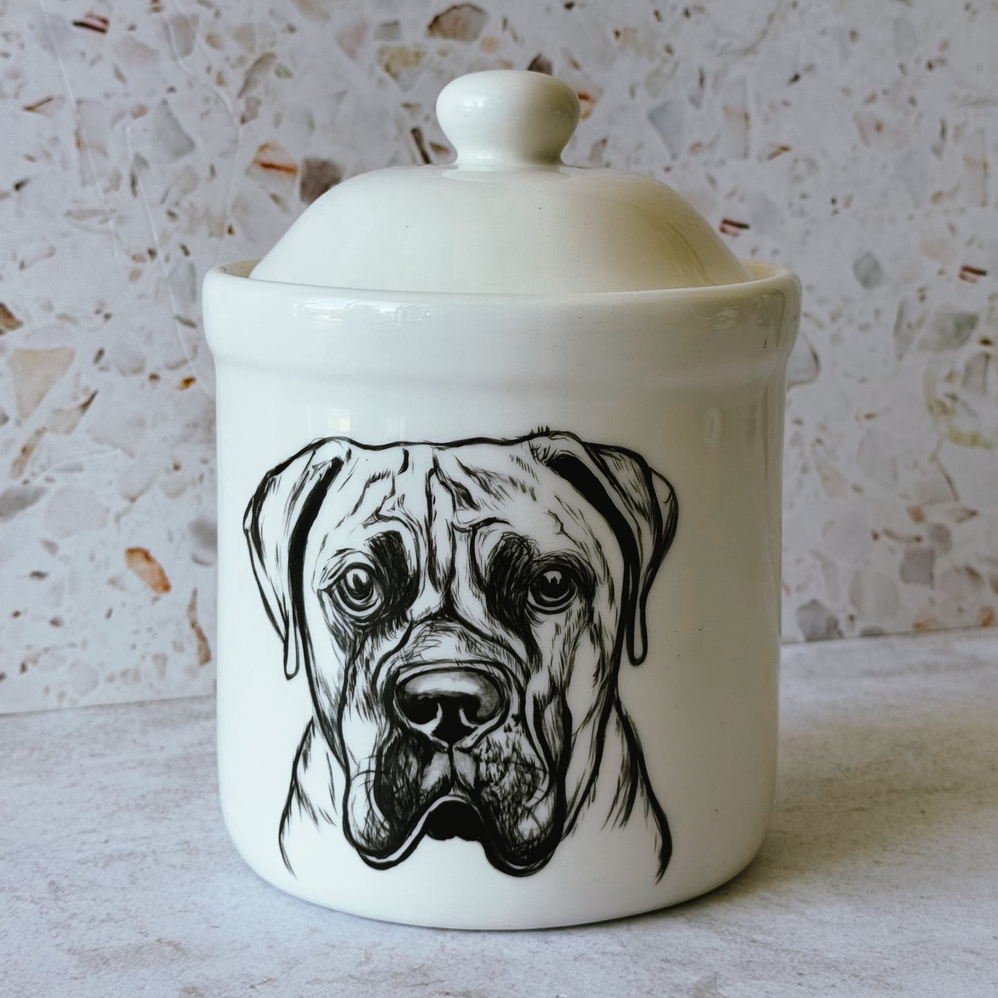 Large Pet Treat Jar