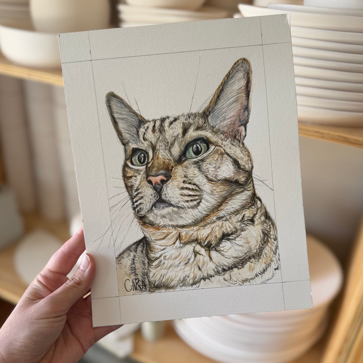 Watercolour Pet Portraits