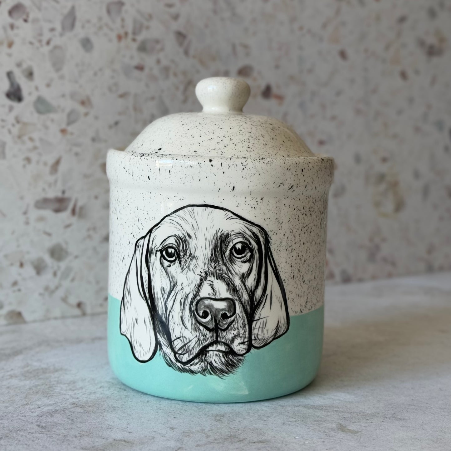 Large Pet Treat Jar