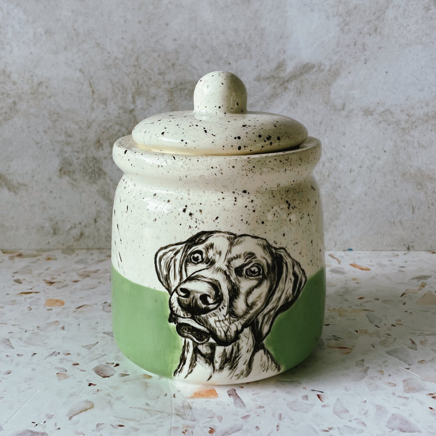 Small Pet Treat Jar