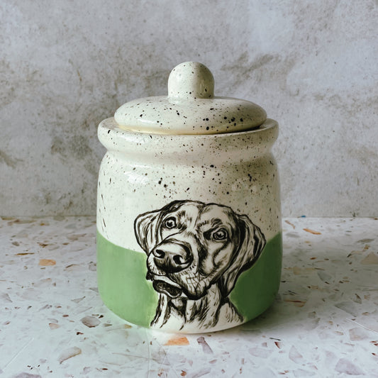 Small Pet Treat Jar