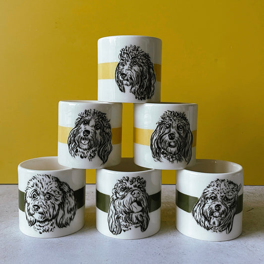 Pet Portrait Espresso Mug
