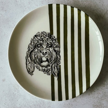 Pet Portrait plate