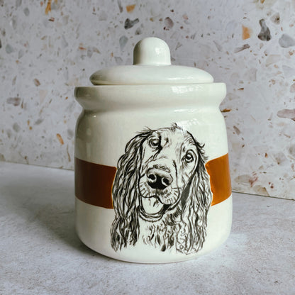 Small Pet Treat Jar
