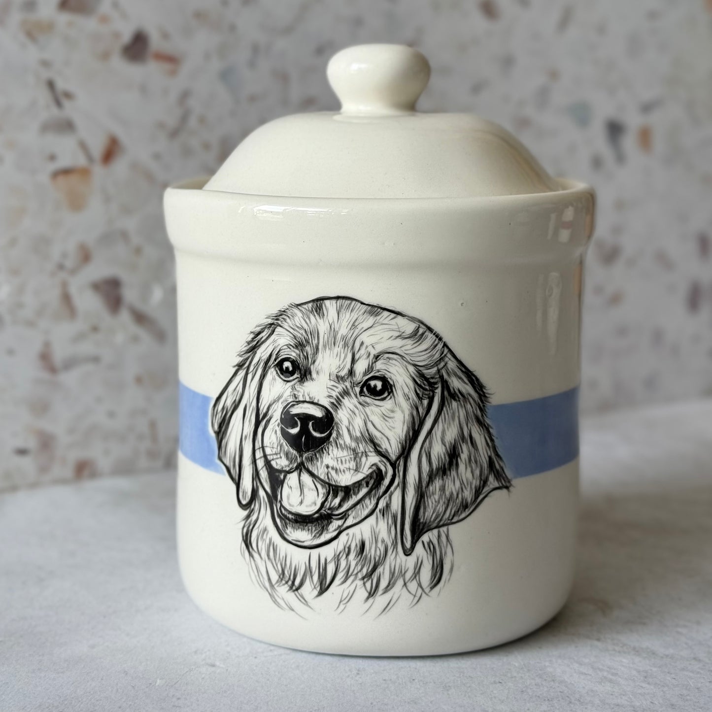 Large Pet Treat Jar