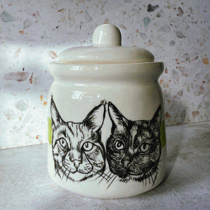 Small Pet Treat Jar