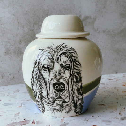 Pet Portrait Urn